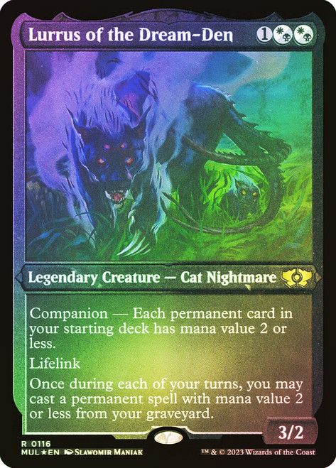 Lurrus of the Dream-Den (Foil Etched)\nMultiverse Legends - Alternate Foil\nSingle\nMagic The Gathering