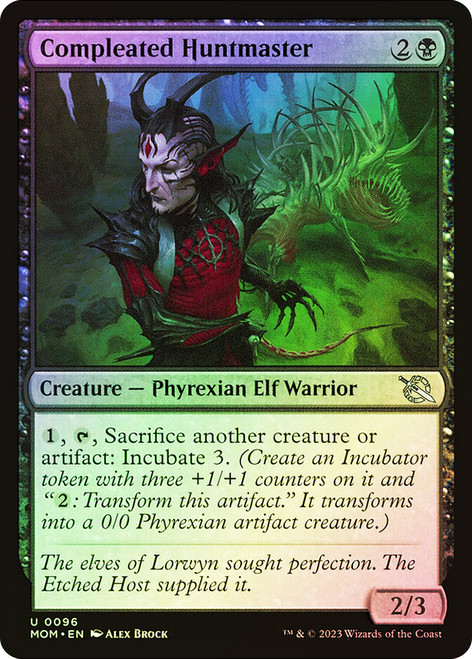 Compleated Huntmaster\nMarch of the Machine\nSingle\nMagic The Gathering
