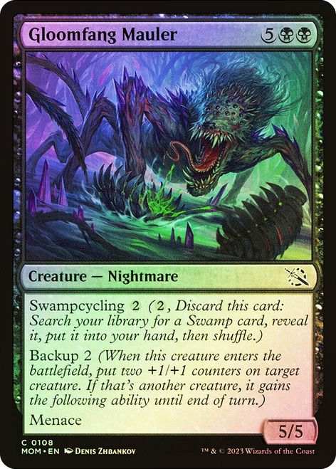 Gloomfang Mauler\nMarch of the Machine\nSingle\nMagic The Gathering