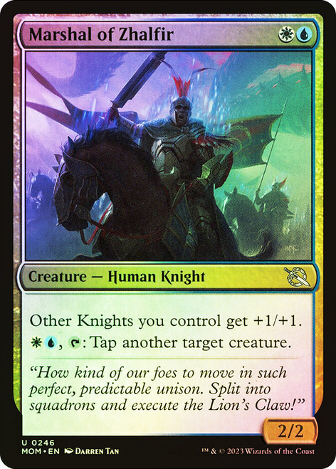 Marshal of Zhalfir\nMarch of the Machine\nSingle\nMagic The Gathering