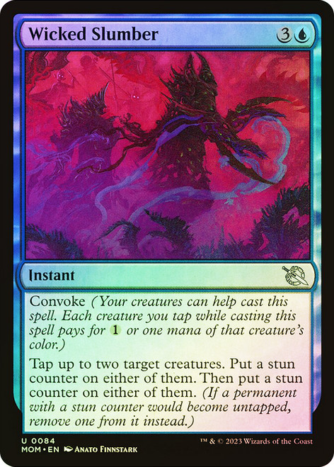 Wicked Slumber\nMarch of the Machine\nSingle\nMagic The Gathering