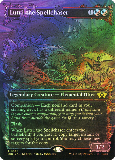 Lutri, the Spellchaser (Showcase) (Halo Foil) | Multiverse Legends 