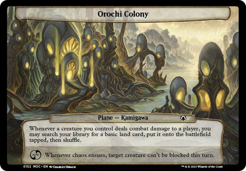 Orochi Colony\nMarch of the Machine Commander Planechase - Planes\nSingle\nMagic The Gathering