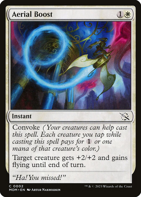 Aerial Boost\nMarch of the Machine\nSingle\nMagic The Gathering