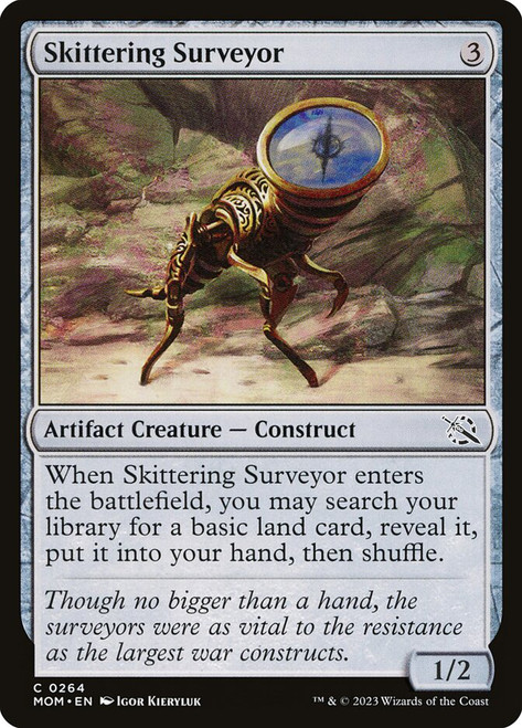 Skittering Surveyor\nMarch of the Machine\nSingle\nMagic The Gathering