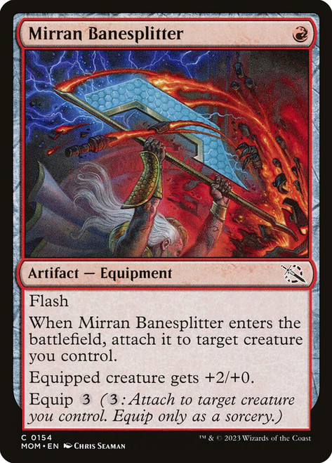 Mirran Banesplitter\nMarch of the Machine\nSingle\nMagic The Gathering