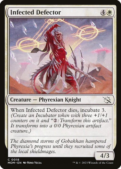 Infected Defector\nMarch of the Machine\nSingle\nMagic The Gathering