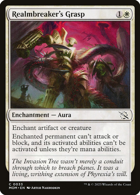 Realmbreaker's Grasp\nMarch of the Machine\nSingle\nMagic The Gathering