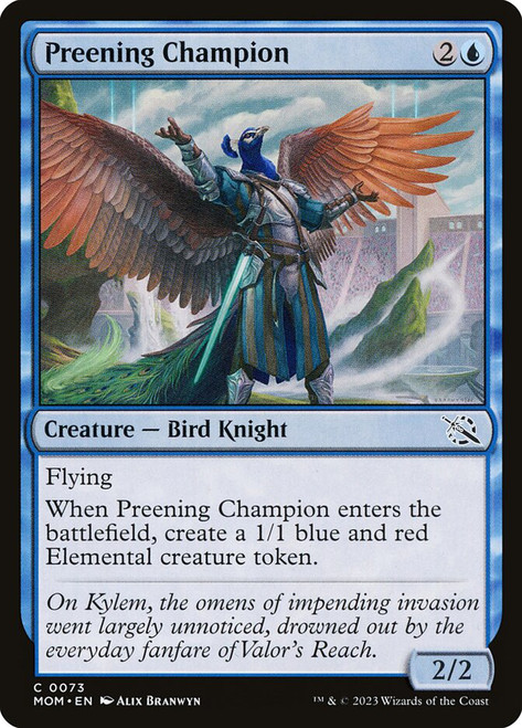 Preening Champion\nMarch of the Machine\nSingle\nMagic The Gathering