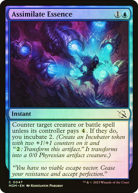 Assimilate Essence\nMarch of the Machine\nSingle\nMagic The Gathering