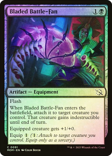 Bladed Battle-Fan\nMarch of the Machine\nSingle\nMagic The Gathering