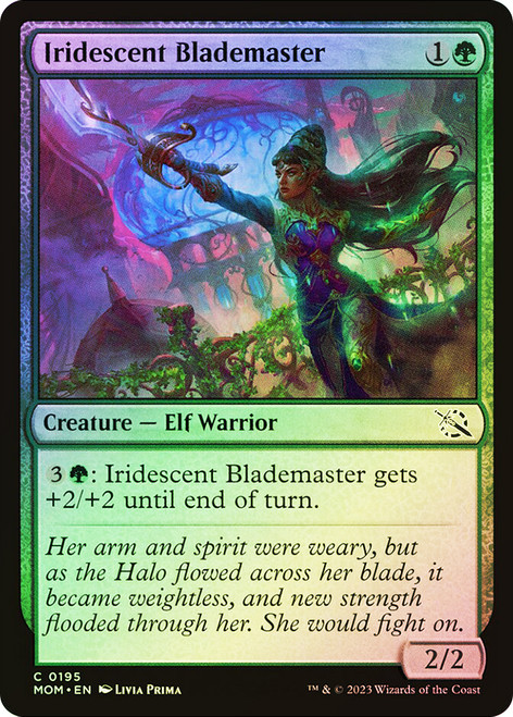 Iridescent Blademaster\nMarch of the Machine\nSingle\nMagic The Gathering