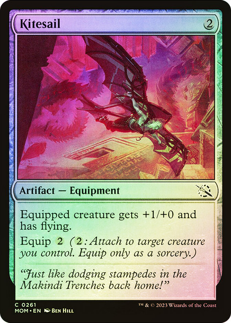 Kitesail\nMarch of the Machine\nSingle\nMagic The Gathering