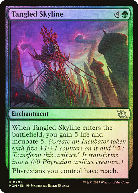 Tangled Skyline\nMarch of the Machine\nSingle\nMagic The Gathering