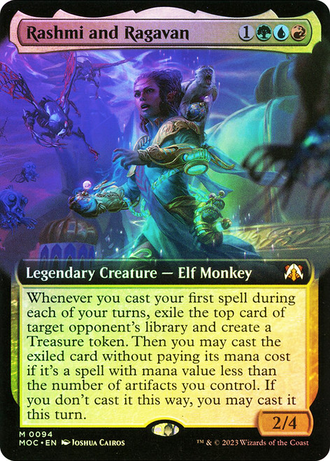 Rashmi and Ragavan | March of the Machine Commander | Star City Games