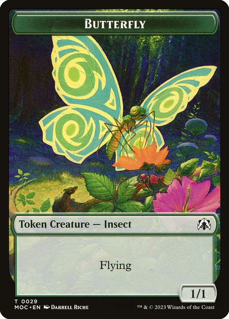 {Butterfly Token} // {City's Blessing}
March of the Machine Commander
Single
Magic: The Gathering