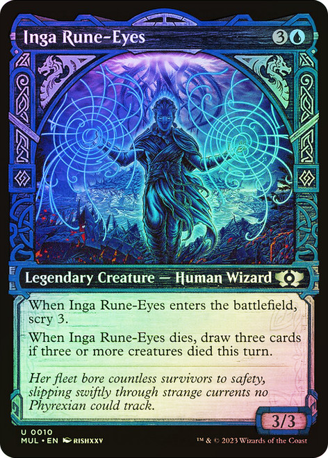 Inga Rune-Eyes (Showcase)\nMultiverse Legends\nSingle\nMagic The Gathering