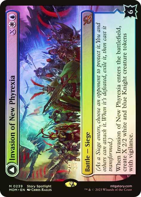 Invasion of New Phyrexia // Teferi Akosa of Zhalfir | March of the