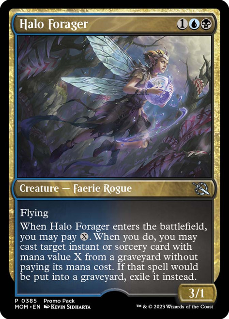 Halo Forager (Promo Pack) (March of the Machine)\nPromo: General\nSingle\nMagic The Gathering