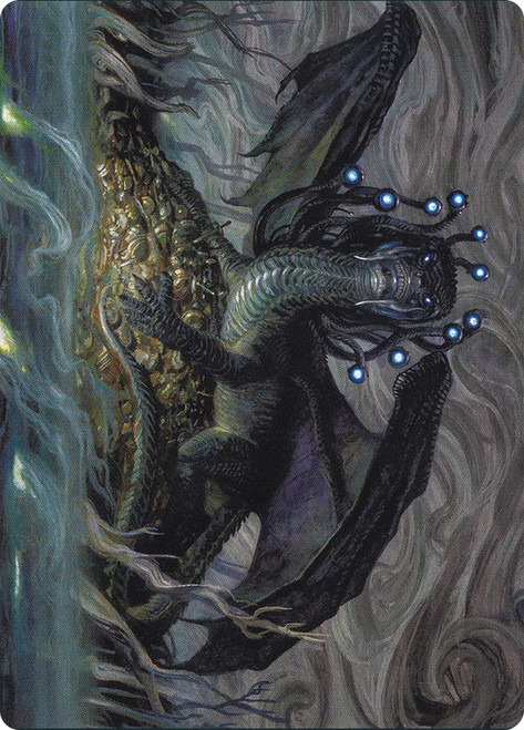 {Oculus Whelp Art Card}\nArt Series: March of the Machine\nSingle\nMagic The Gathering