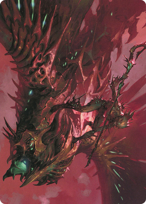 {Skyclave Invader Art Card}\nArt Series: March of the Machine\nSingle\nMagic The Gathering