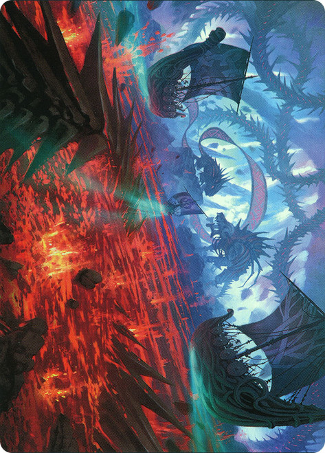 Invasion of Kaldheim Art Card} (Signed) | Art Series: March of the