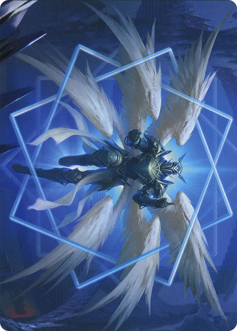 {Vertex Paladin Art Card}\nArt Series: March of the Machine\nSingle\nMagic The Gathering