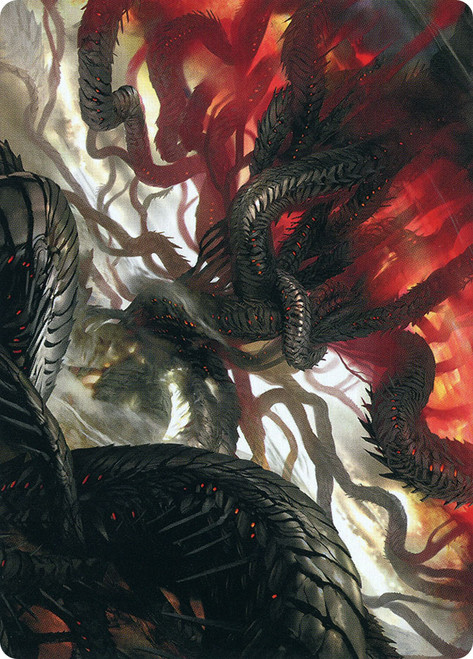 {Realmbreaker, the Invasion Tree Art Card}\nArt Series: March of the Machine\nSingle\nMagic The Gathering