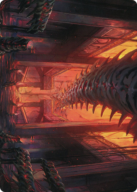 {Bloodfell Caves Art Card}\nArt Series: March of the Machine\nSingle\nMagic The Gathering