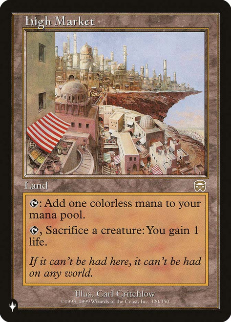 高級市場　 highMarket　Foil High Market [Foil] #320 Prices | Magic Mercadian Masques