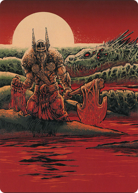 {Fynn, the Fangbearer Art Card}\nArt Series: March of the Machine\nSingle\nMagic The Gathering