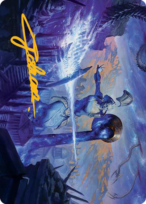 {Ephara, Ever-Sheltering Art Card} (Signed)\nArt Series: March of the Machine - Variants\nSingle\nMagic The Gathering