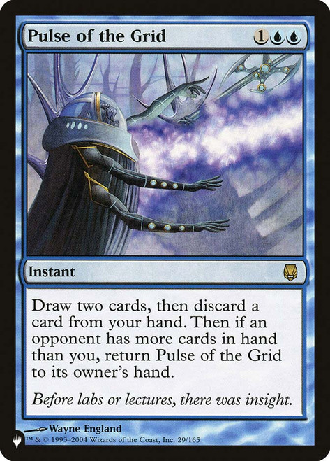 Pulse of the Grid\nMystery Booster / The List\nSingle\nMagic The Gathering