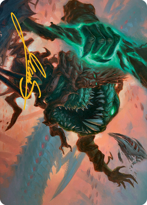 {Yargle and Multani Art Card} (Signed)\nArt Series: March of the Machine - Variants\nSingle\nMagic The Gathering