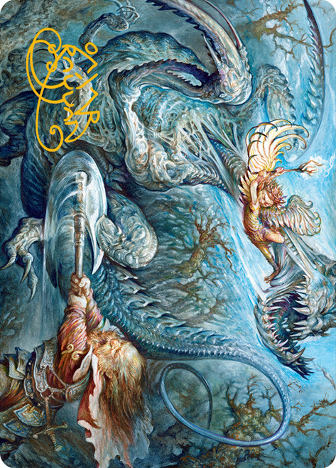 {Rankle and Torbran Art Card} (Signed)\nArt Series: March of the Machine - Variants\nSingle\nMagic The Gathering