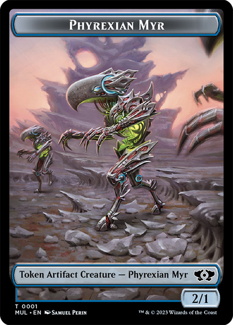 {Phyrexian Myr Token}\nMultiverse Legends\nSingle\nMagic The Gathering