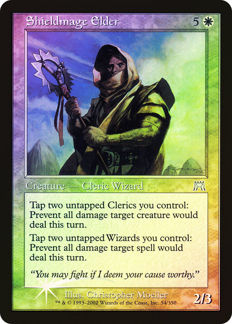 Shieldmage Elder\nOnslaught\nSingle\nMagic The Gathering