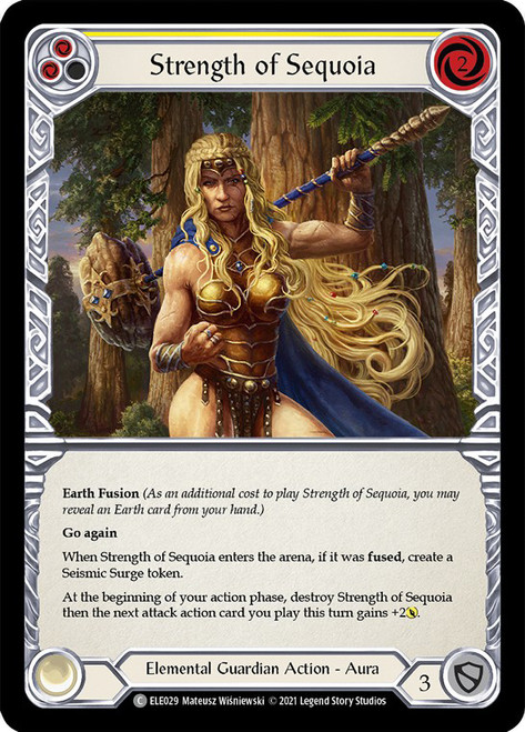 Strength of Sequoia (Yellow) Non-foil English