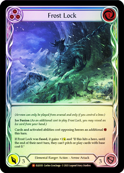 Frost Lock Rainbow Foil English