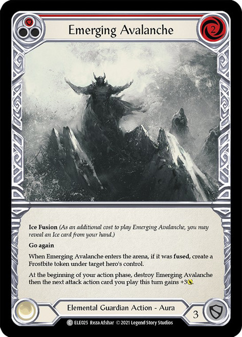 Emerging Avalanche (Red) Non-foil English