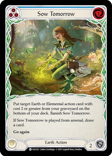 Sow Tomorrow (Blue) Non-foil English