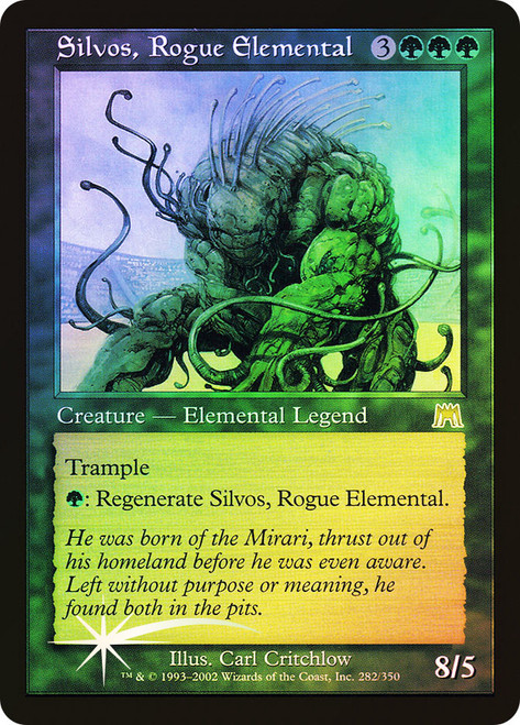 Silvos, Rogue Elemental\nOnslaught\nSingle\nMagic The Gathering