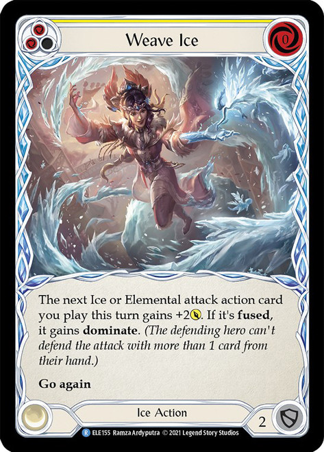 Weave Ice (Yellow) Non-foil English