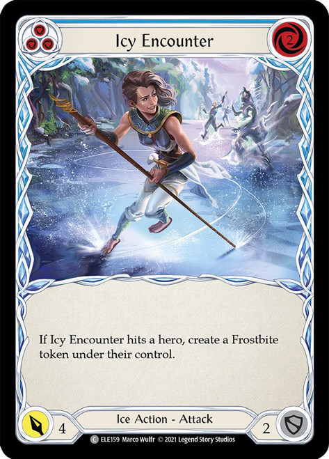 Icy Encounter (Blue) Non-foil English