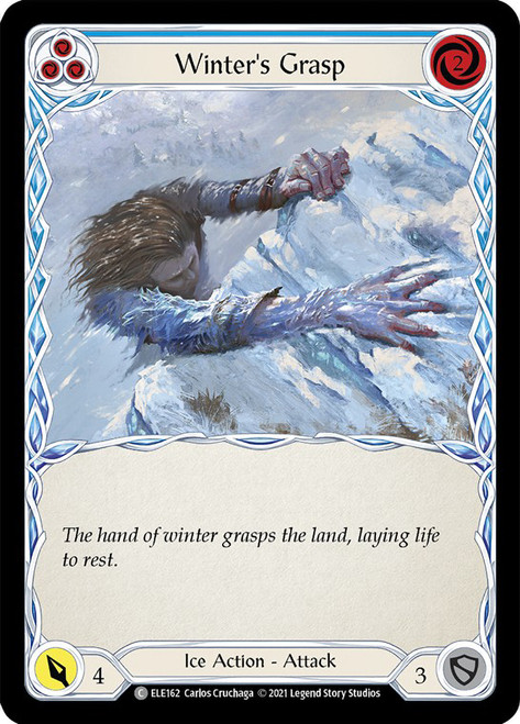 Winter's Grasp (Blue) Non-foil English