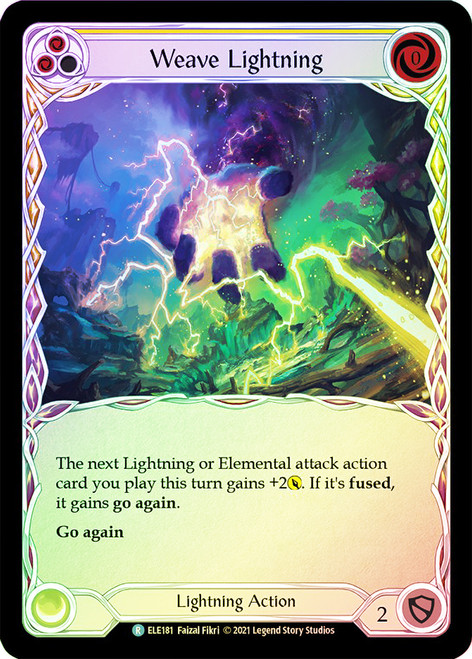 Weave Lightning (Yellow) | Tales of Aria (1st Edition) | Star City