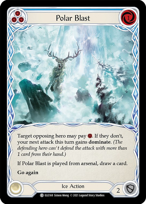 Polar Blast (Blue) Non-foil English