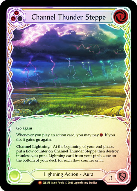 Channel Thunder Steppe Rainbow Foil English