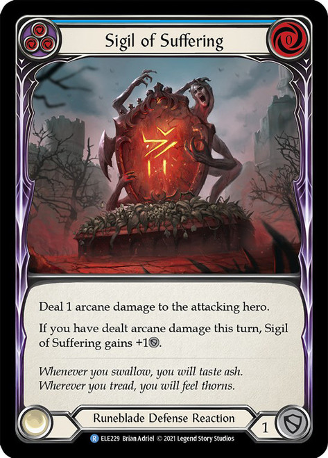 Sigil of Suffering (Yellow) | Tales of Aria (1st Edition