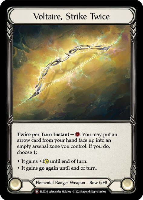Voltaire, Strike Twice Non-foil English